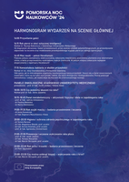 Wydarzenia na scenie głównej Centrum Sportu (pobierz plik)