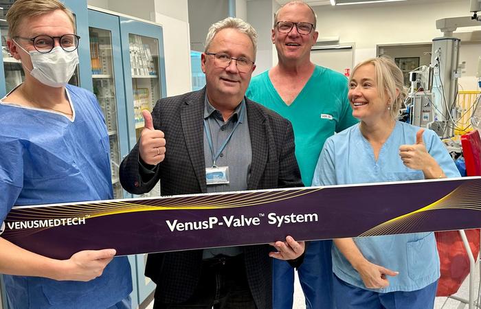 Pierwszy w UCK w Gdańsku zabieg przezskórnej implantacji zastawki Venus w pozycję płucną
