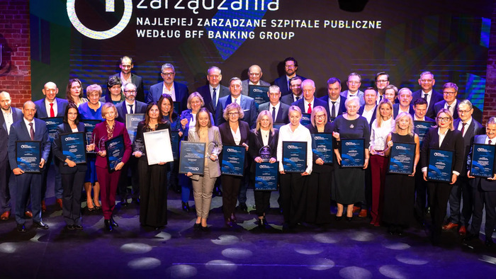Laureaci 9. edycji plebiscytu „Liderzy Zarządzania – najlepiej zarządzane szpitale publiczne”