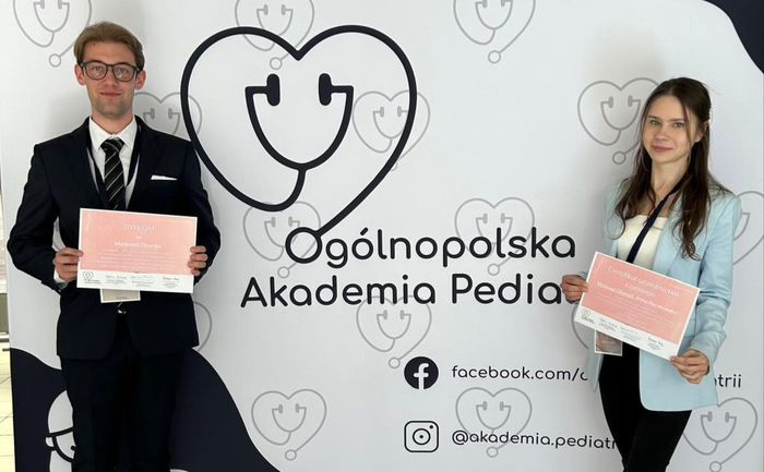 Sukces studentów z SKN przy Klinice Pediatrii, Diabetologii i Endokrynologii GUMed