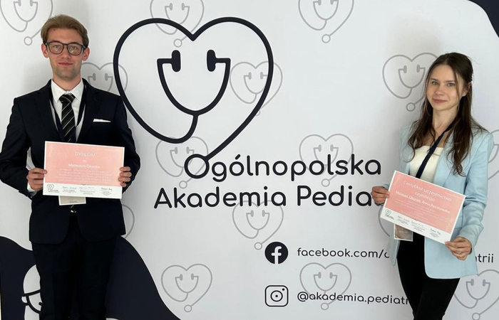 Sukces studentów z SKN przy Klinice Pediatrii, Diabetologii i Endokrynologii GUMed