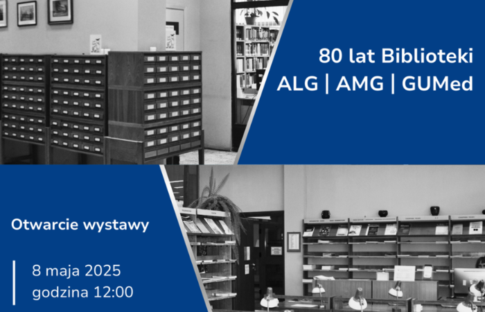 "80 lat Biblioteki GUMed". Otwarcie jubileuszowej wystawy
