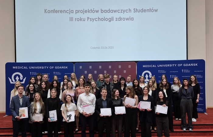 Konferencja projektów badawczych studentów III roku psychologii zdrowia GUMed