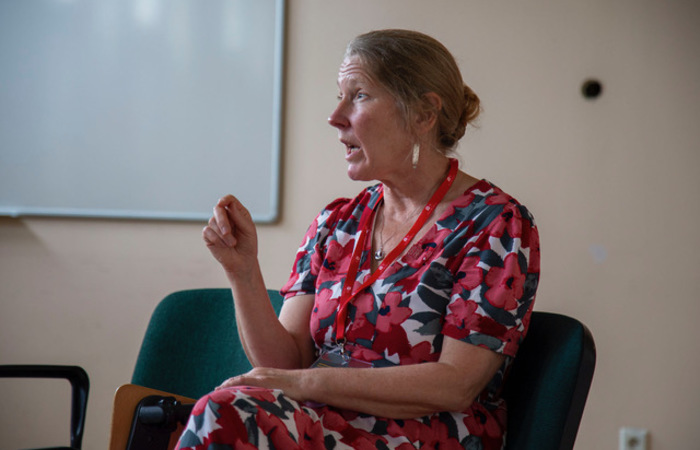 Wizyta prof. Fiony Rawlinson z Cardiff University w Gdańskim Uniwersytecie Medycznym