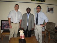 Spotkanie z Prof. Anthonym Nsiah-Asare’m - Dyrektorem Wykonawczym Szpitala Uniwersyteckiego w Kumasi