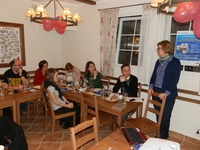 Uczestnicy warsztatów (od lewej): prof. dr hab. Michał Obuchowski, mgr Małgorzata Dąbrowiecka (Wojskowy Instytut Medyczny), mgr Dorota Krzyżanowska, mgr Anna Supernat, mgr inż. Paweł Żołnierczyk, mgr Izabela Kowalczyk, mgr Aleksandra Markiewicz