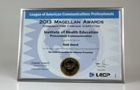 dyplom Złotej Nagrody konkursu Magellan Award w USA 