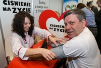 pomiary wieku serca podczas Forum Ekonomicznego w Krynicy