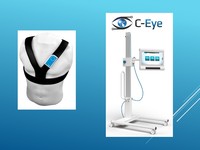 Kamizelka z rejestratorem EKG testowana w projekcie NOMED-AF (po lewej) oraz urządzenie C-Eye firmy Assistech (po prawej)