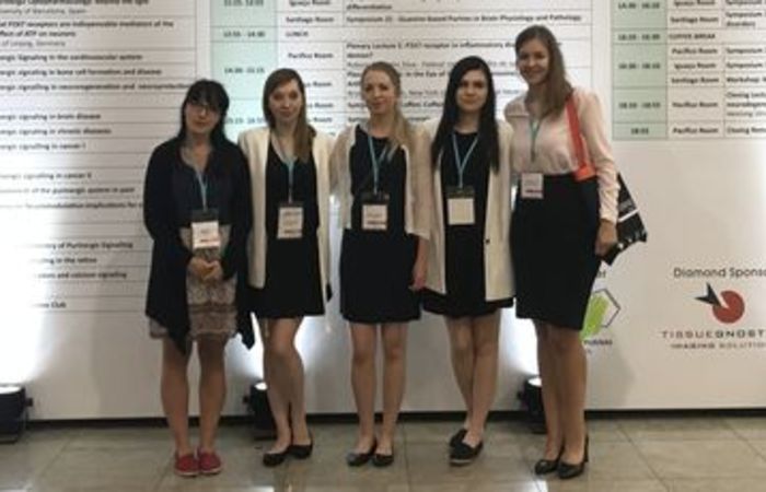 Przedstawicielki GUMed na konferencji „Purines 2018”