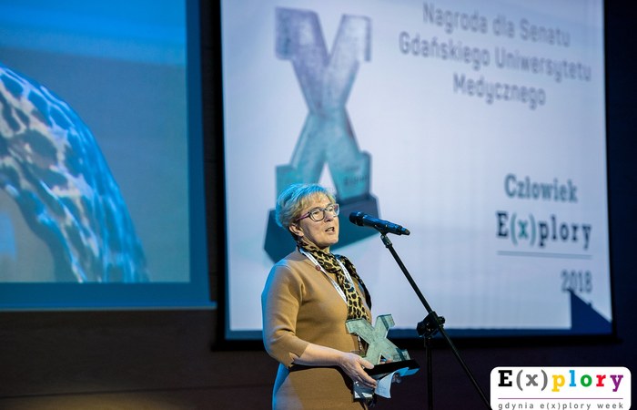 Senat GUMed z nagrodą Człowieka E(x)plory