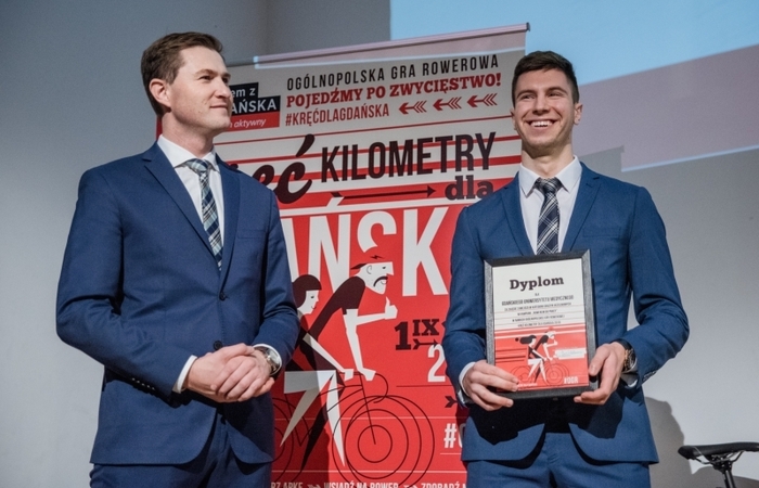 Student GUMed wśród zwycięzców Ogólnopolskiej Gry Rowerowej