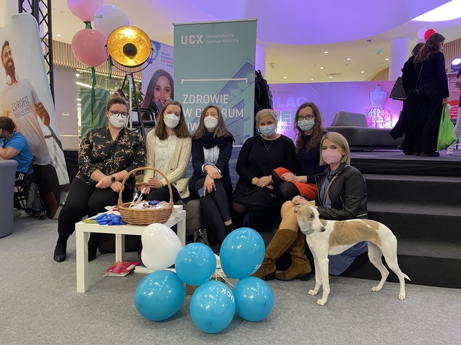 od lewej: mgr inż. Katarzyna Barańska, lek. Magdalena Dróżka, dr Ewa Szutowicz-Zielińska, dr Katarzyna Wójtowicz, lek. Małgorzata Dobrzycka, dr Milena Lachowicz