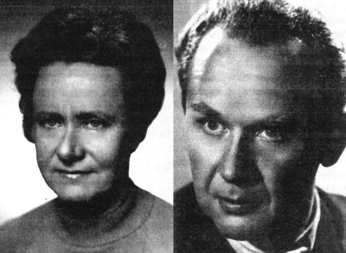 prof. Maria Morzycka i prof. Jerzy Morzycki