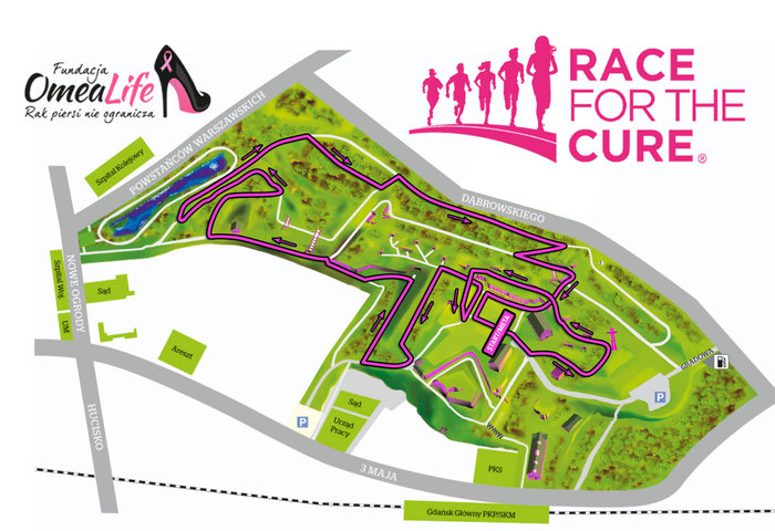 trasa Race for the Cure 2023