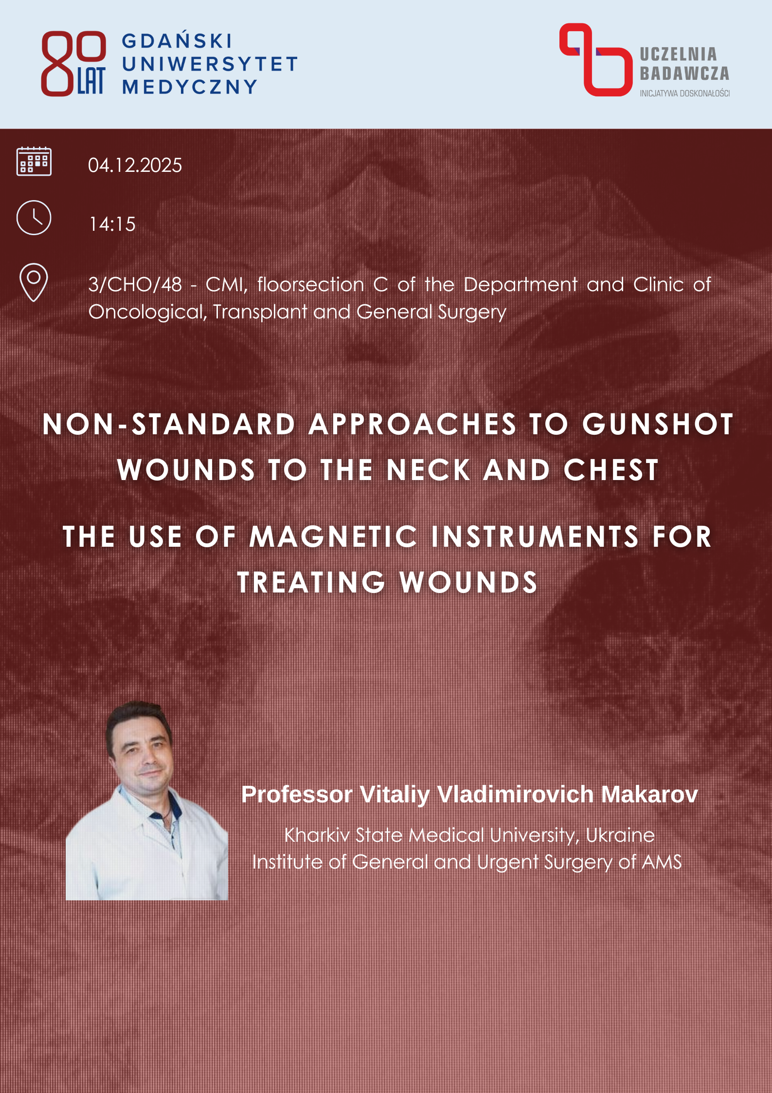 Plakat promujący wydarzenie