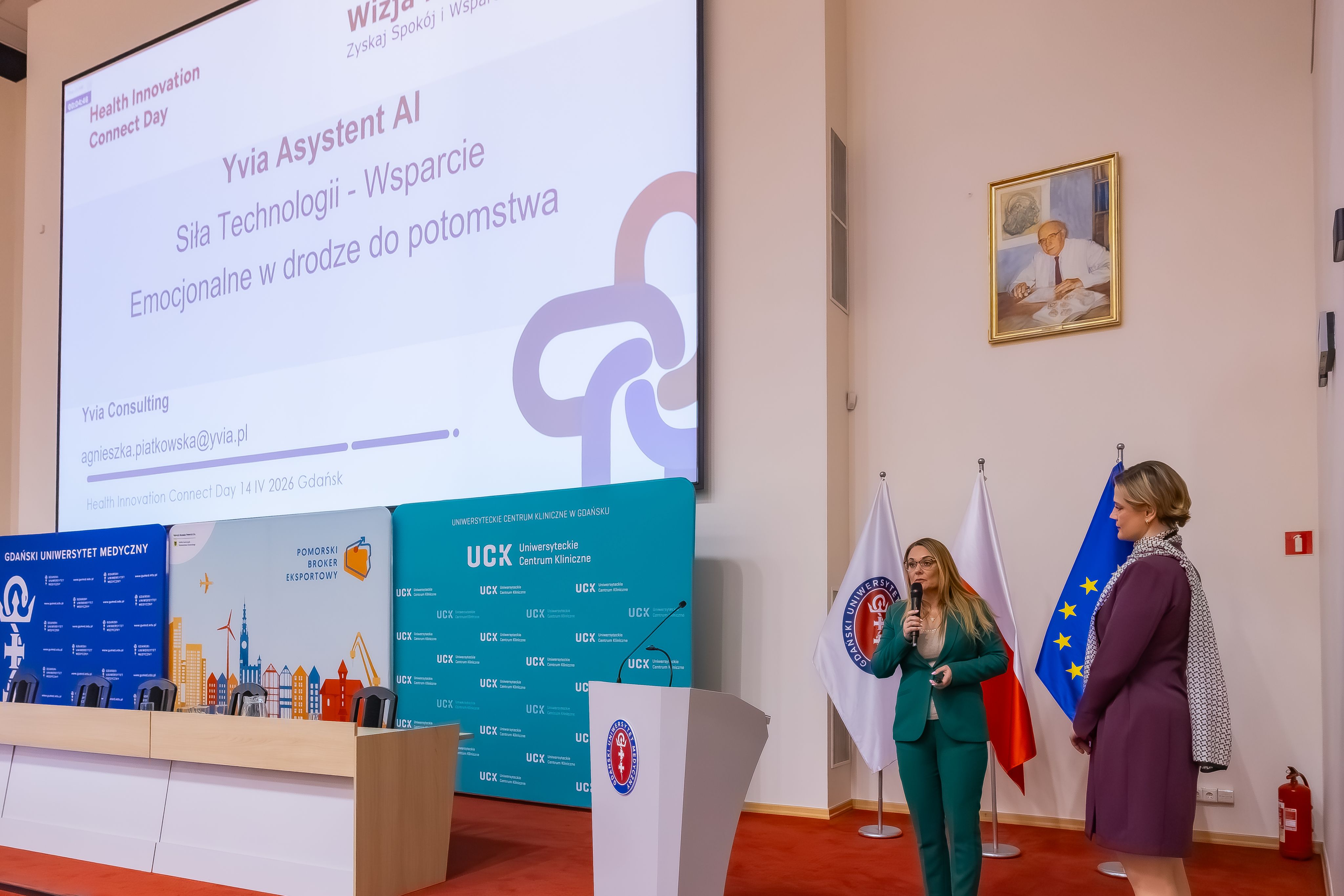 Wystąpienie prelegentek