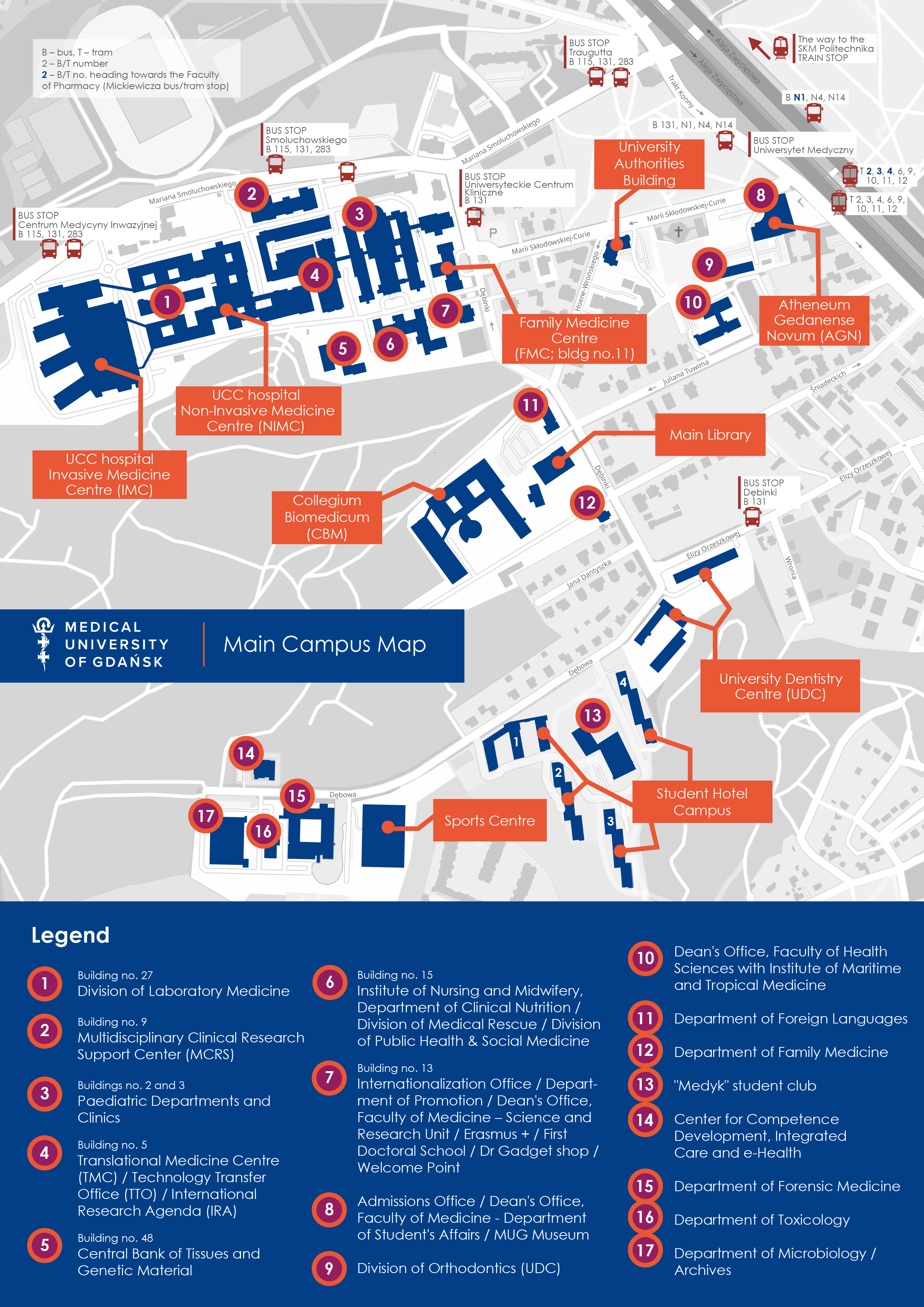 Main Campus Map