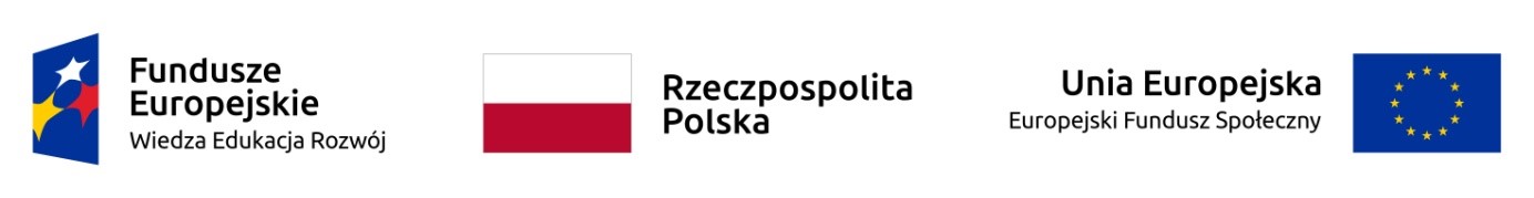Logo funduszy europejskich, polski i unii europejskiej