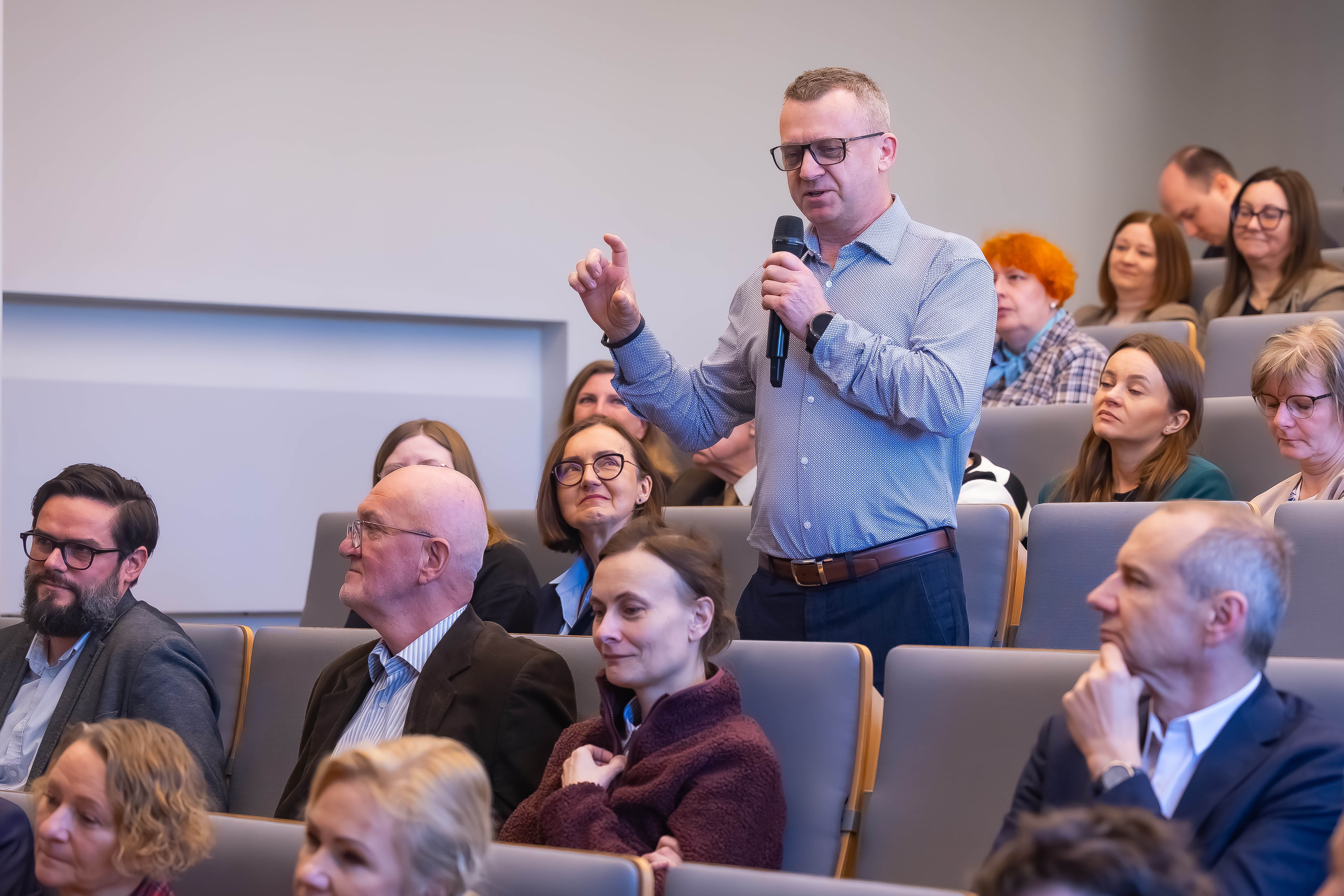 żałobna sesja Rady Wydziału