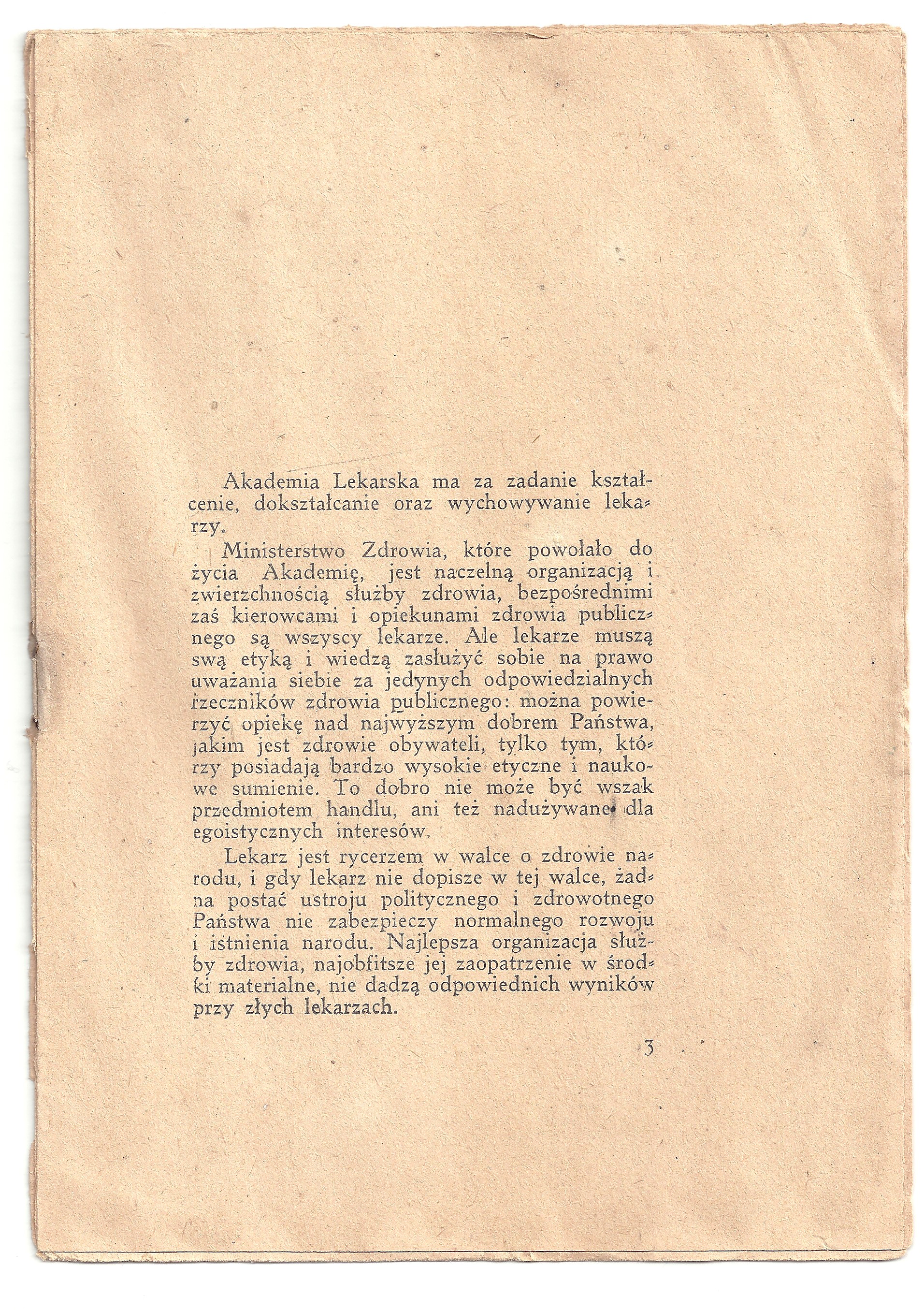 Przemówienie prof. Szenjacha