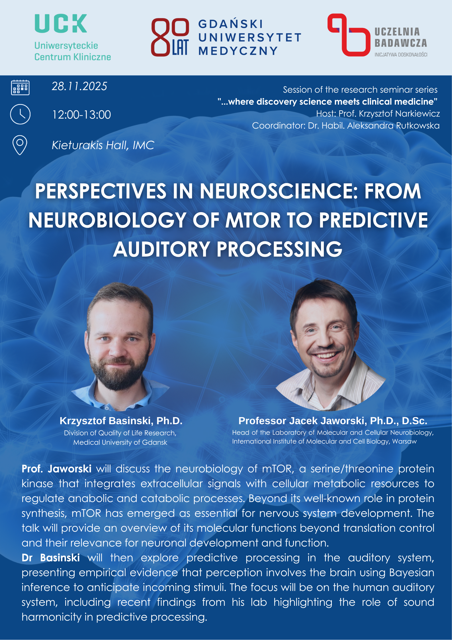 Plakat promujący wydarzenie