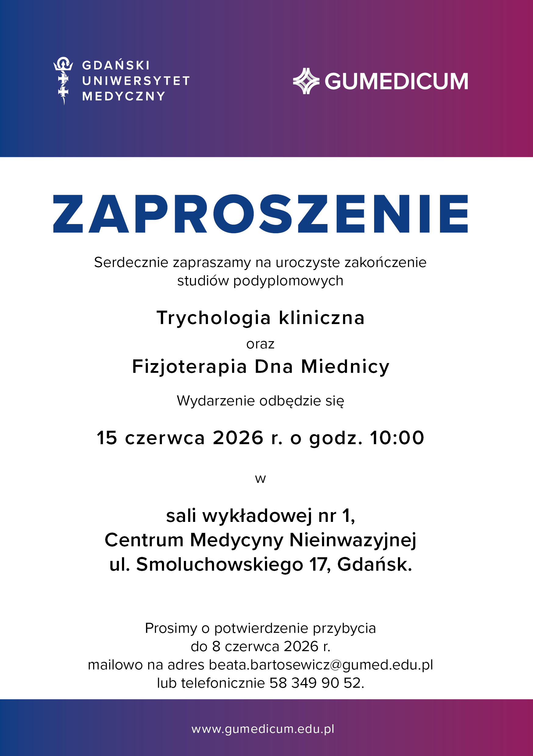 zaproszenie