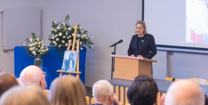 żałobna sesja Rady Wydziału