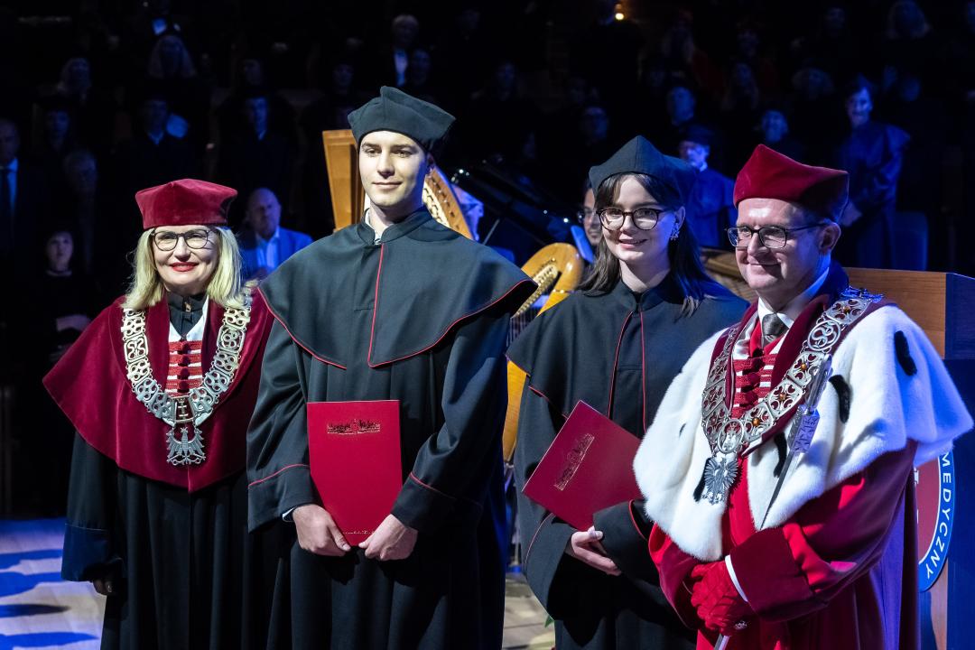 Uczestnicy uroczystej inauguracji