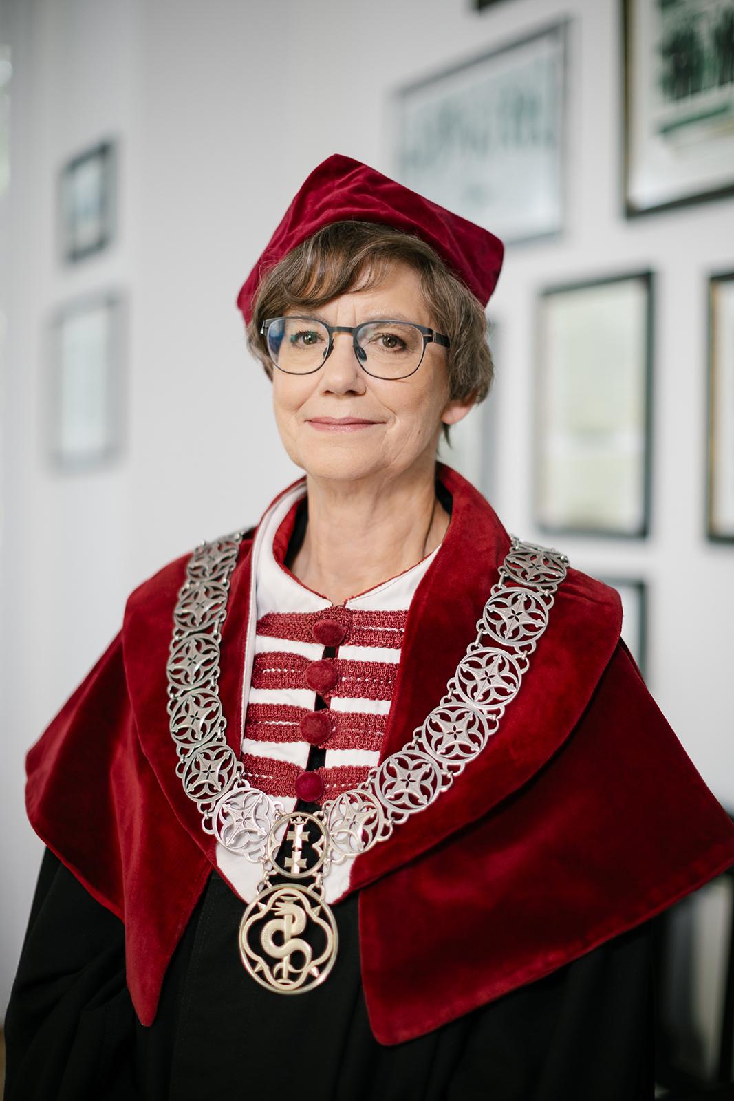 Portret dr hab. Marii Bieniaszewskiej, prof. uczelni