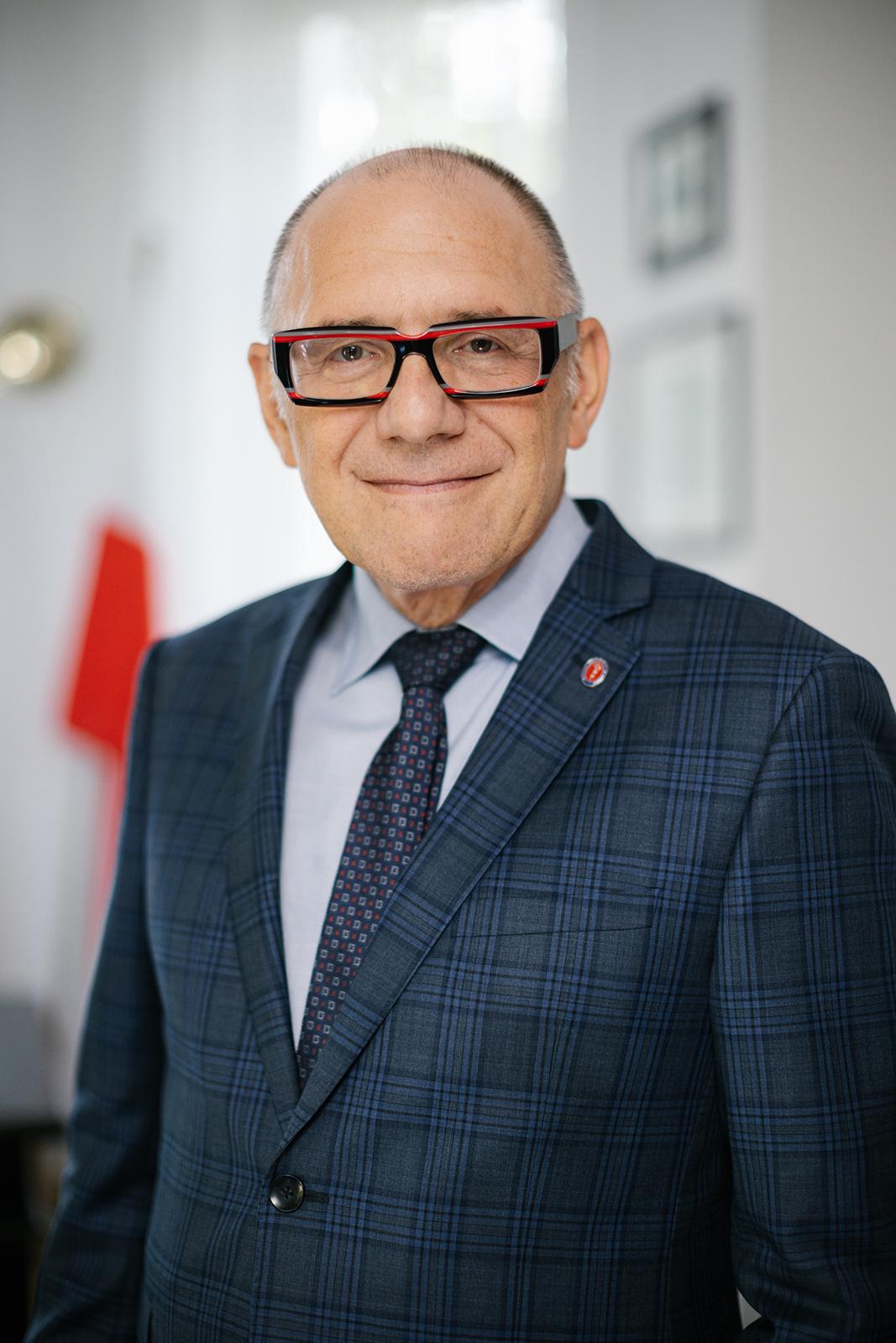 Portret prof. dr. hab. Jacka Bigdy