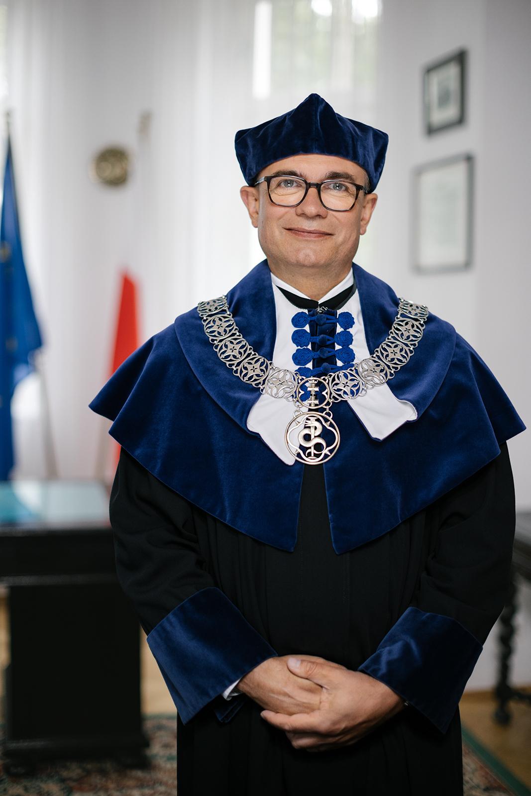 Portret prof. dr. hab. Przemysława Rutkowskiego